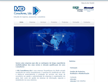 Tablet Screenshot of mdconsultores.co.mz